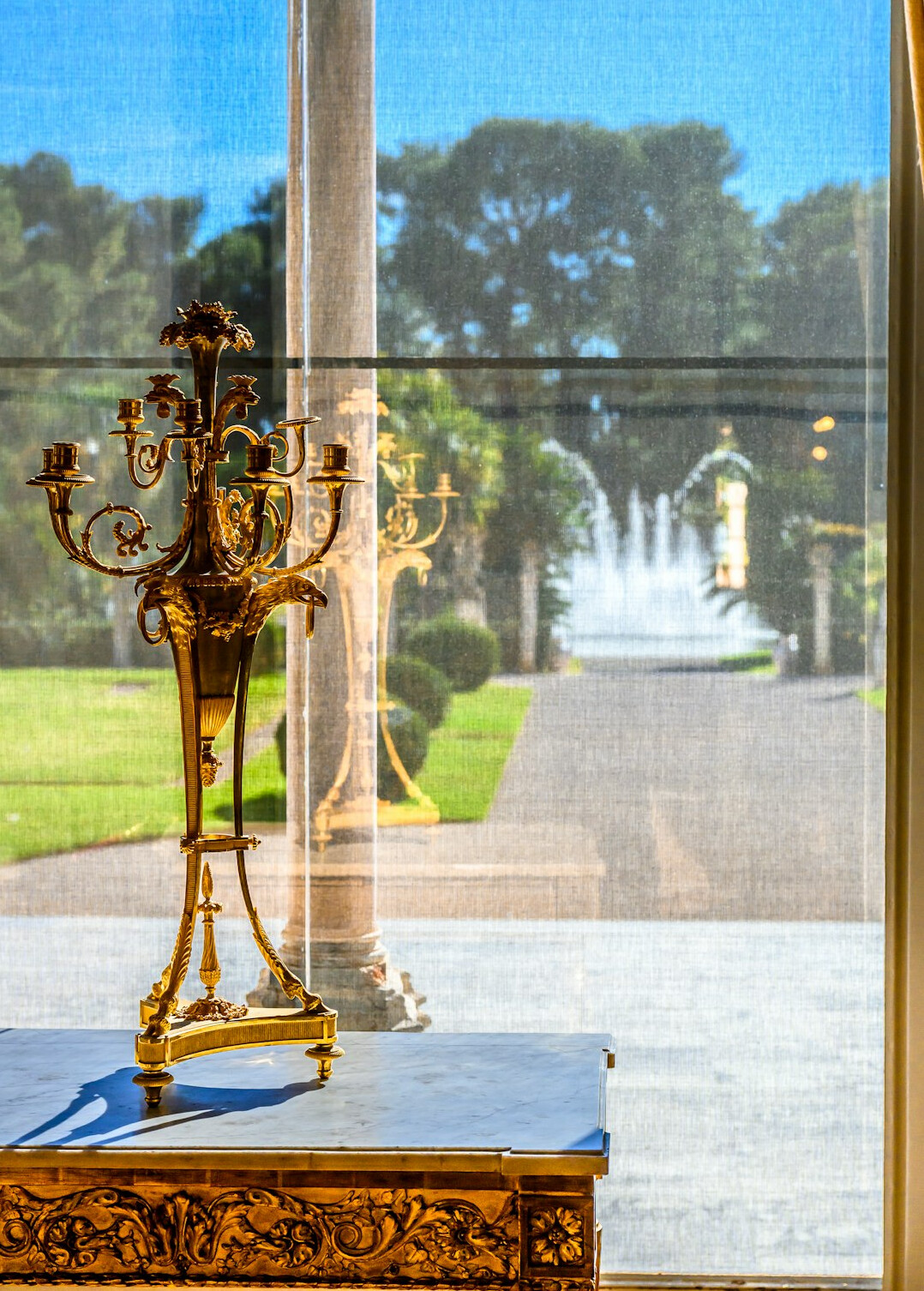 historic luxury villa interior