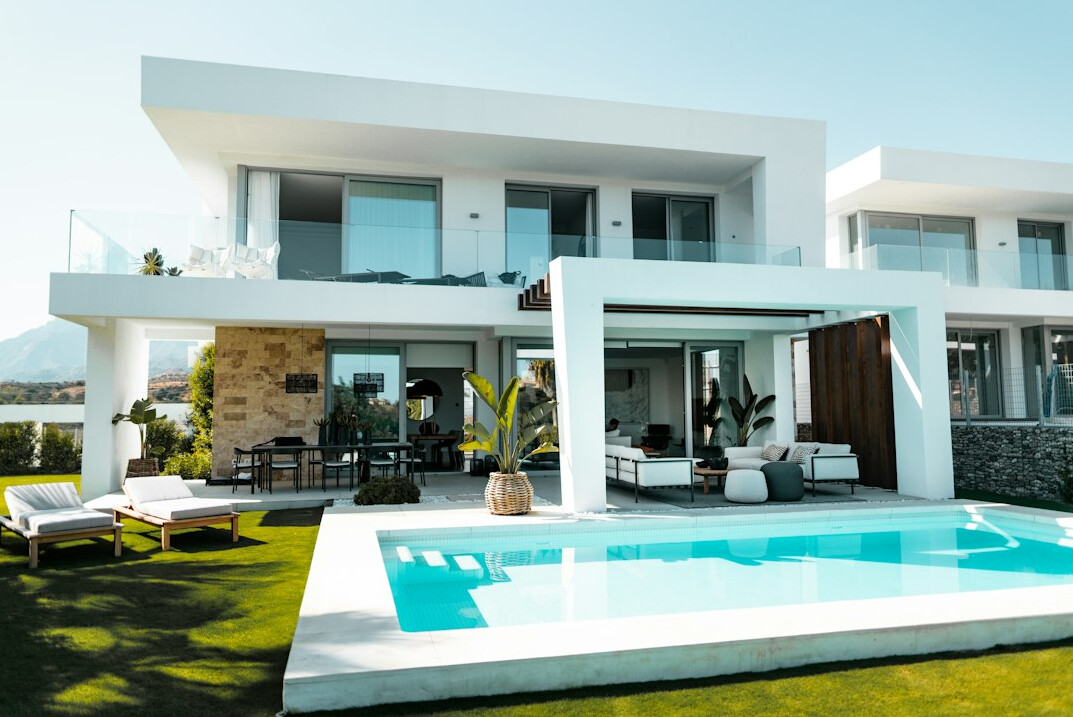luxury villa exterior